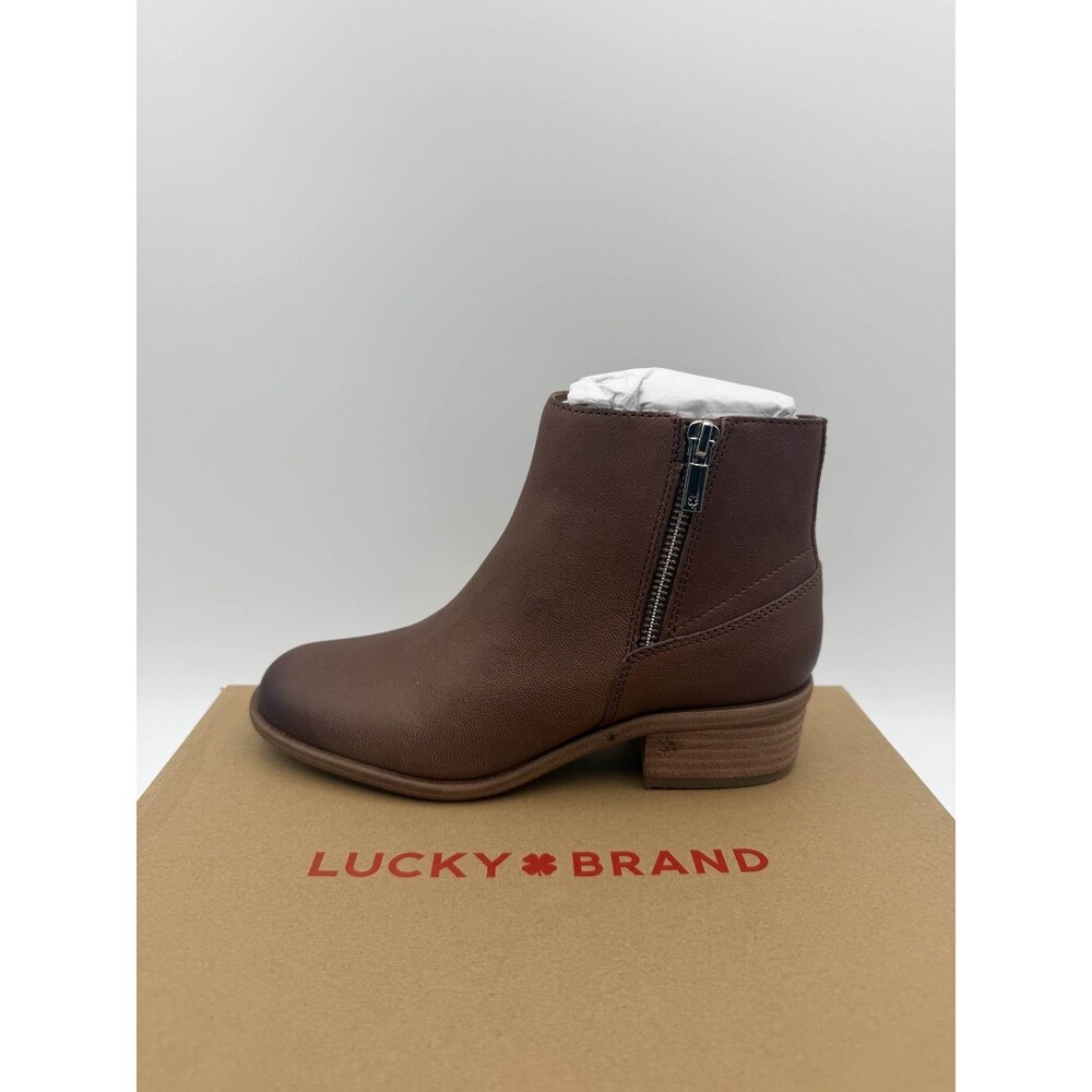 Lucky Brand Baelee LT Roasted Leather Ankle Boots Women’s Size 5.5M